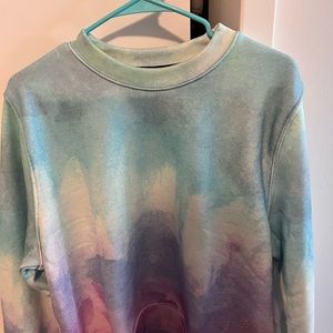 Amiri Watercolor Sweatshirt M (retail $660)
